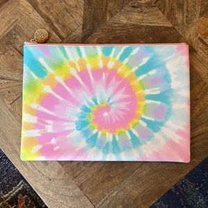 Stoney Clover Textured Tie Dye Flat Pouch